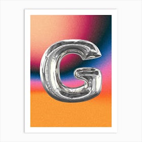 Chrome G Poster Art Print