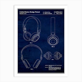 Headphones 2014 Art Print