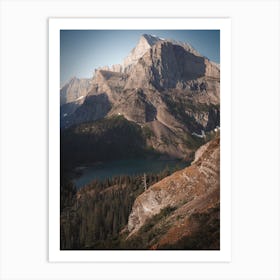 Alpine Lake Art Print