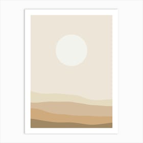 Desert Landscape 9 Art Print