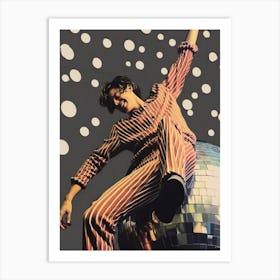 Harry Styles Disco 4 Art Print