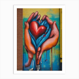 Heart Of The City ,most beautiful art of city Art Print