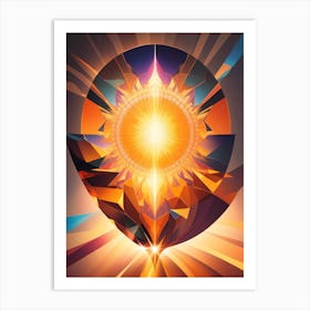 Rays Of Sunlight Art Print