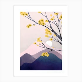 Midnight Bloom Art Print