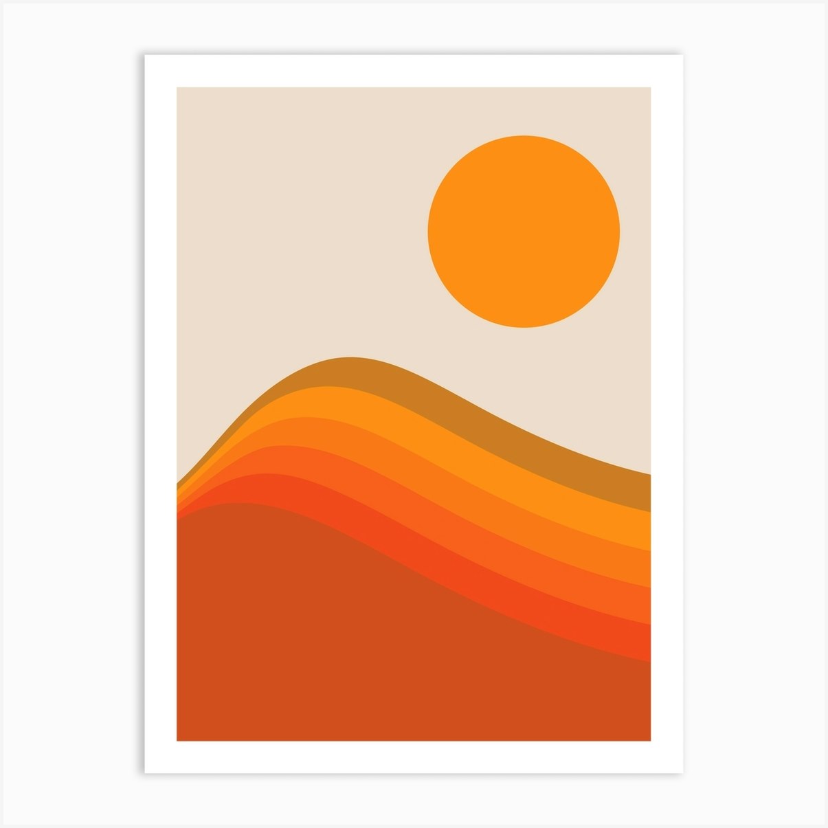 Harvest Wave Art Print by Circa 78 Designs - Fy