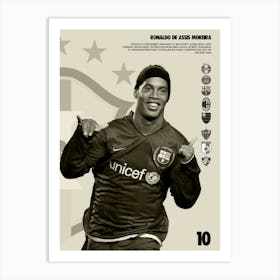 Ronaldinho Art Print