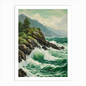 Rocky Shore 7 Art Print