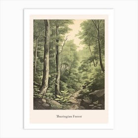 Thuringian Forest Art Print