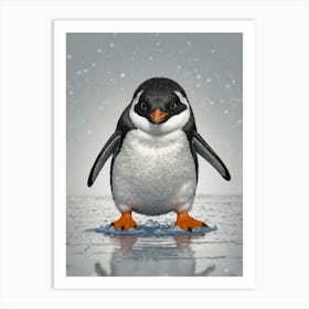 Penguin 3 Art Print