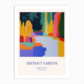 Colourful Gardens Bellingrath Gardens Usa 3 Blue Poster Art Print