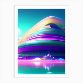 Luminous Tranquility Art Print