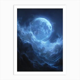 Full Moon In The Sky 8 Art Print