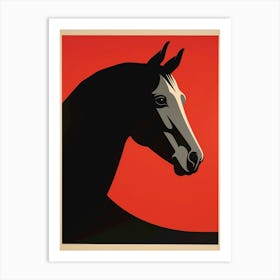 Horse Head Art Print