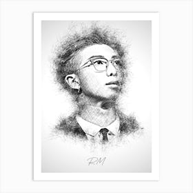 Rm Bts Art Print