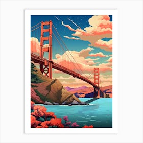 The Golden Gate Bridge San Francisco Art Print
