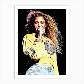 Beyonce 1 Art Print