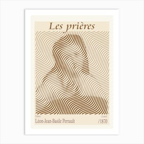 Les Prières – Léon Jean Basile Perrault (1870) Art Print