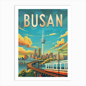 Busan Art Print