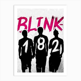 Blink 182 9 Art Print