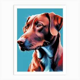 Dog Portrait (7) Art Print