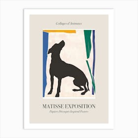 Dog 1 Matisse Inspired Exposition Animals Poster Art Print