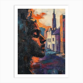 Kind On City Art Print