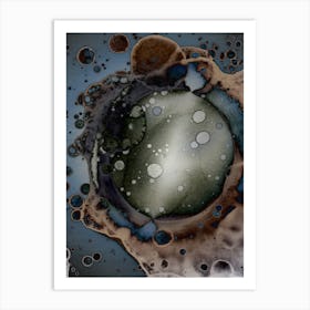 Abstraction An Unknown Planet Art Print