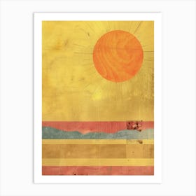 Sunset Canvas Print 3 Art Print