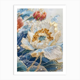 Chinese Embroidery 18 Art Print