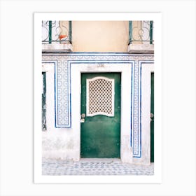 Lisbon Door Number 26 Art Print