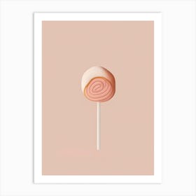 Cinnamon Candy Candy Sweetie Simplicity Flower Art Print