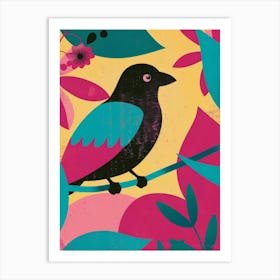 Bird On A Branch 30 Art Print