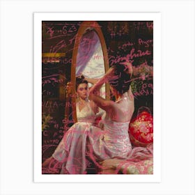 'The Mirror' Art Print