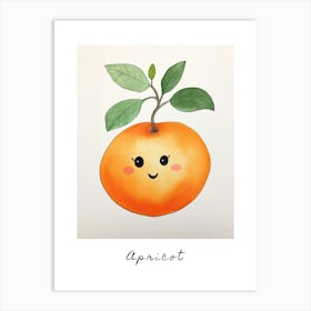 Friendly Kids Apricot 2 Poster Art Print