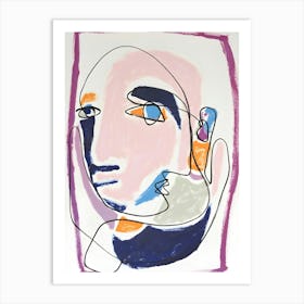 Pablo Picasso Abstract Portrait Art Print