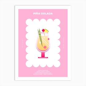 Pina Colada Art Print