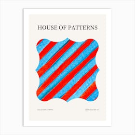 Stripes Pattern Poster 14 Art Print