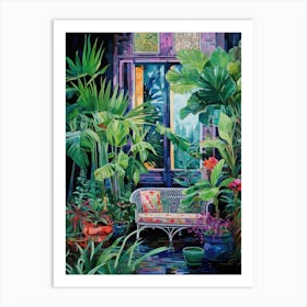 Art Of The Bohemian Garden Art Print