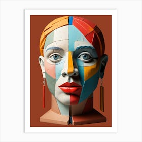 Portrait Of A Woman 14 Art Print