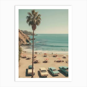 California Beach 1 Art Print