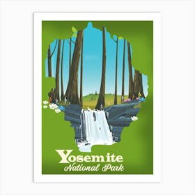 Yosemite National Park Art Print