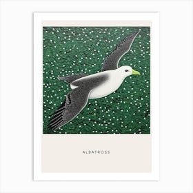 Ohara Koson Inspired Bird Painting Albatross 3 Poster Art Print