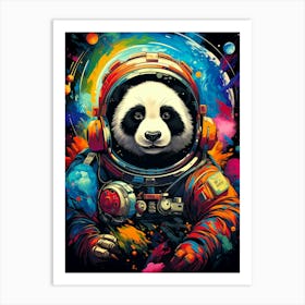 Panda Astronaut 1 Art Print
