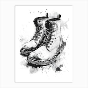 Dr Martens Boots Art Print