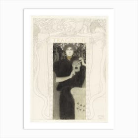 Tragedy, Gustav Klimt Art Print