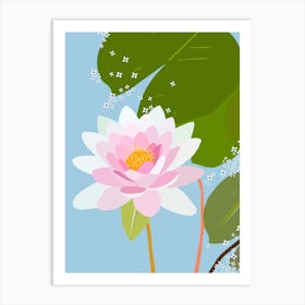 Water Lily | 05 – Blue Affiche