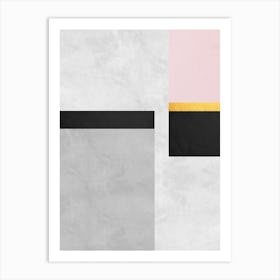 Geometric and minimalist 2 Art Print
