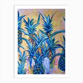 Pineapple 3 Classic Fruit Art Print