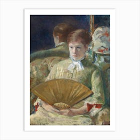 Woman With A Fan (1878–1879), Mary Cassatt Art Print