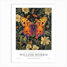 William Morris Exhibition Insects Series 14 Art Print